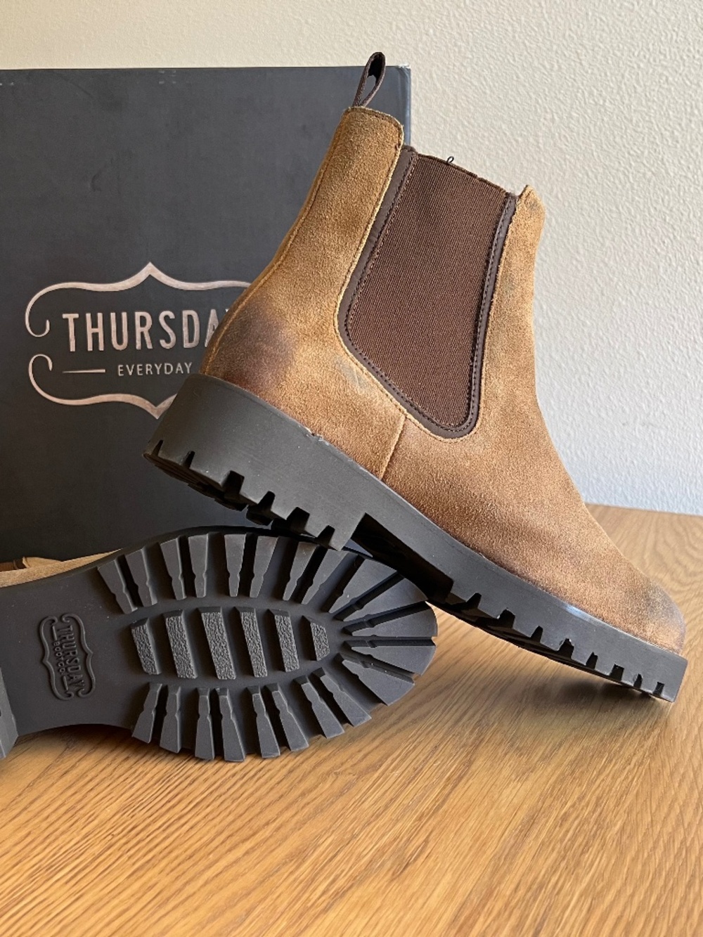 Garden Girl Thursday Boot Co, Chelsea Legend Size 8.5 “Safari” - Picture 7 of 8